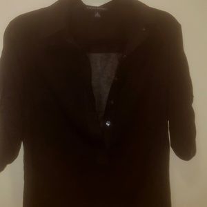 Banana Republic sheer black top